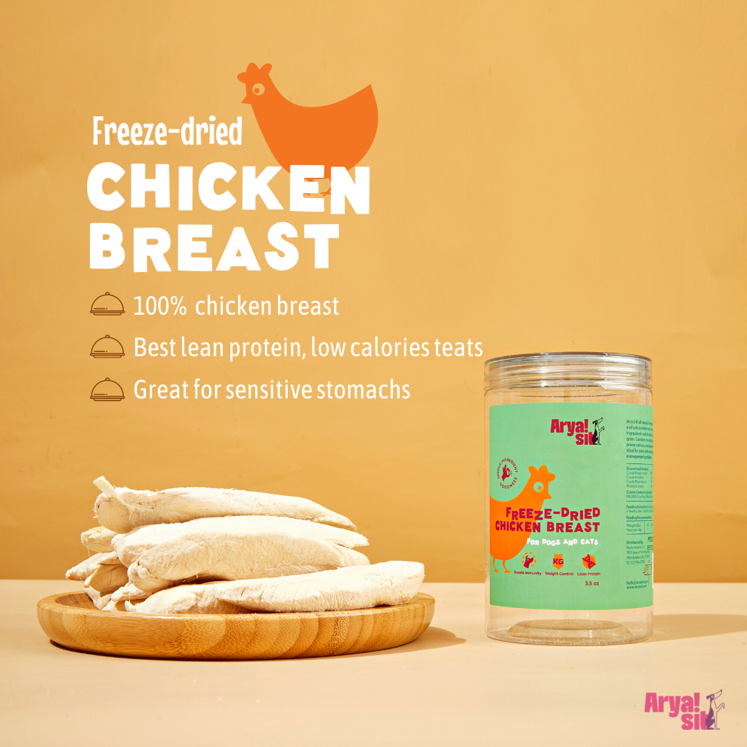 Dried chicken store breast for dogs